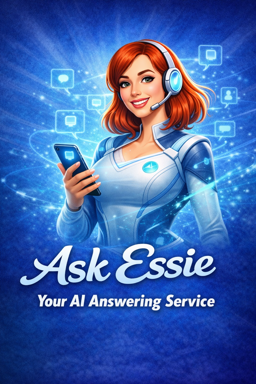 Ask Essie AI answering service for trade businesses
